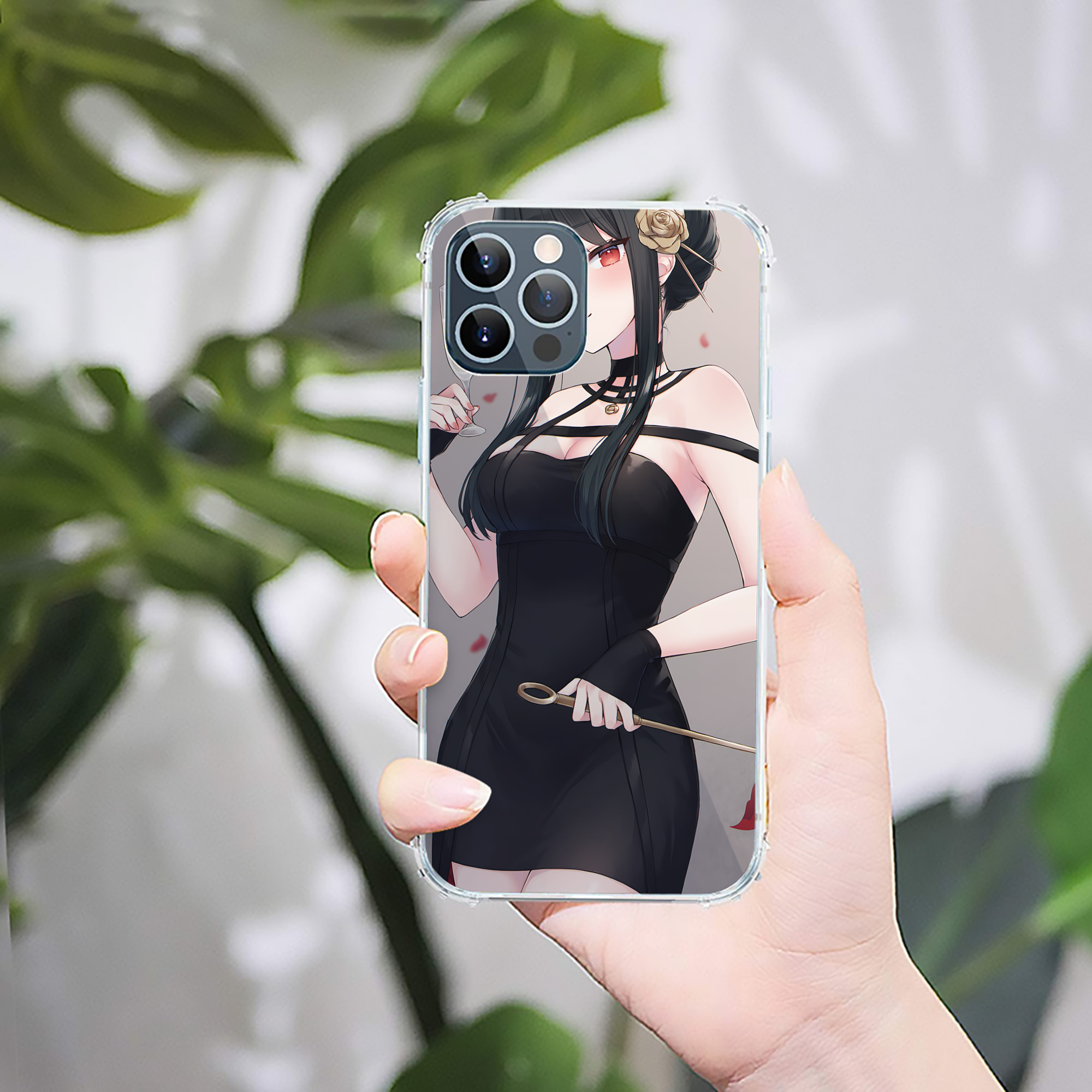 （画像用） SPY×FAMILY间谍家家酒 【iPhone 12シリーズ対応】透明スマホケース（クリアソフトケース）